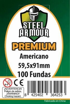 Fundas Steel Armour americano premium 59,5 x 91 (57,5 x 89)