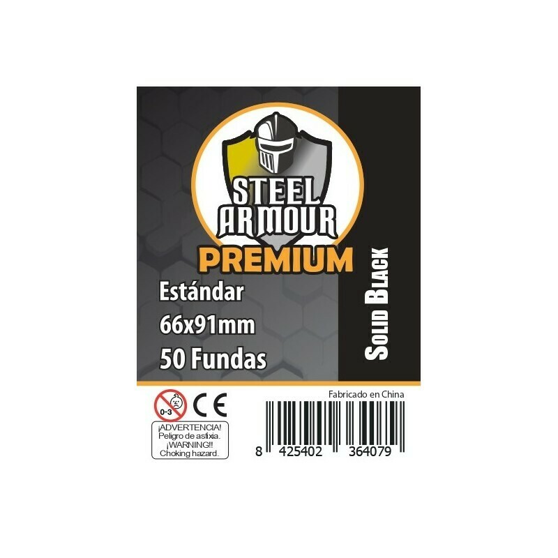 Fundas Steel Armour Premium Solid Black