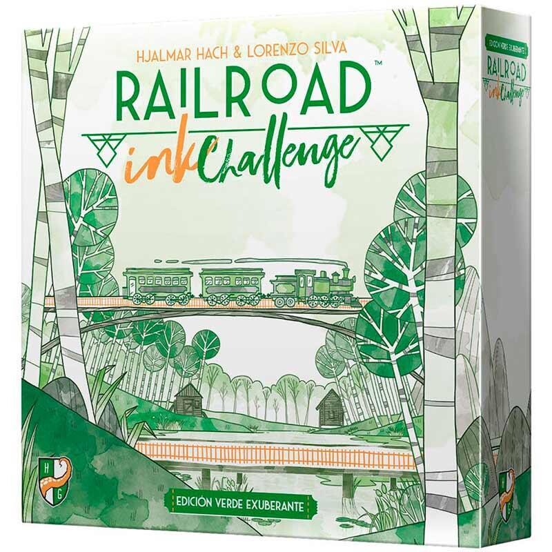 Railroad Ink Verde Exuberante