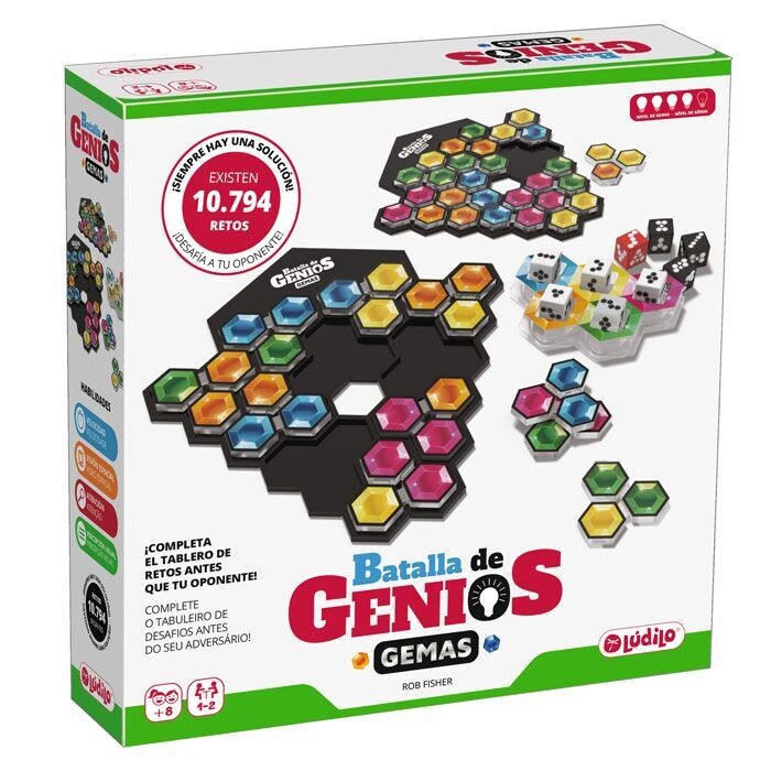 Batalla de genios Gemas