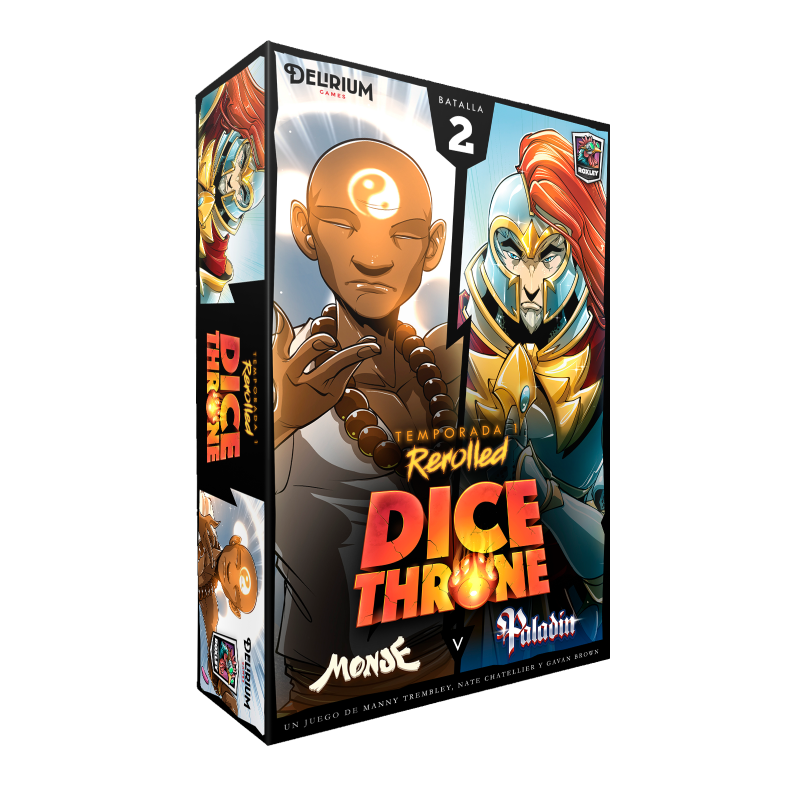 Dice Throne - Monje vs Paladin