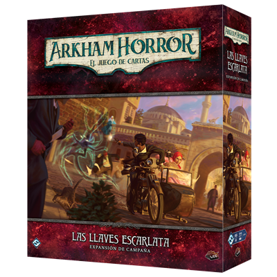 Arkham Horror LCG: Las Llaves Escarlata, expansión  de campaña