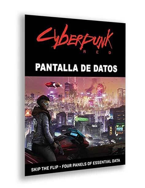 Cyberpunk Red: pantalla de datos