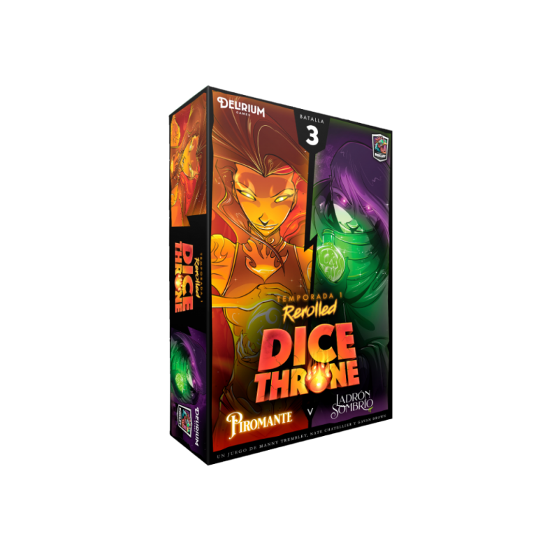 Dice throne 3: Piromante y ladrón sombrí­o