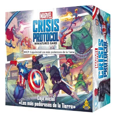 Marvel Crisis Protocol: Caja inicial. Los más poderosos de la tierra