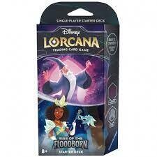 Disney Lorcana Starter deck Rise of the Floodborn Merlin y Tiana