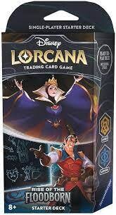 Disney Lorcana Starter deck Rise of the Floodborn Gaston and the Queen