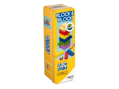 Block and block metal box