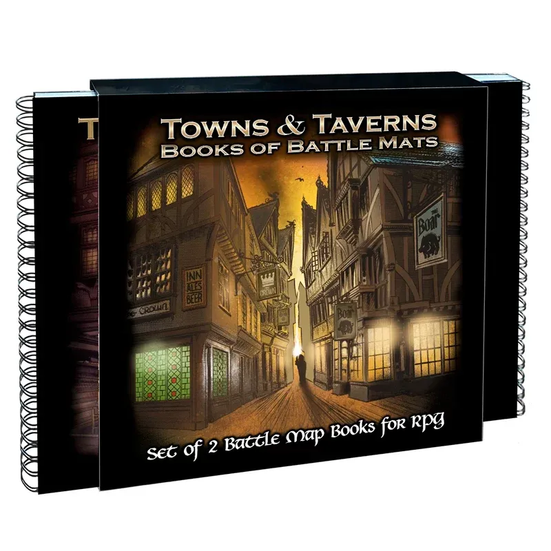 Towns and taverns books of battle mats