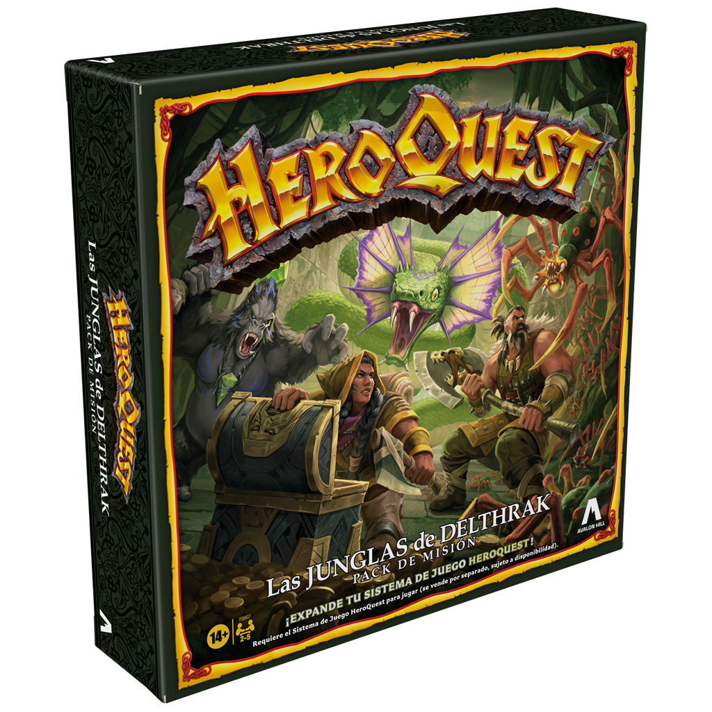 heroquest las junglas de Delthrak