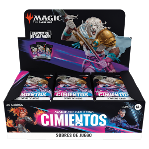Caja de sobres de juego cimientos