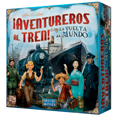 ¡Aventureros al tren! La vuelta al mundo