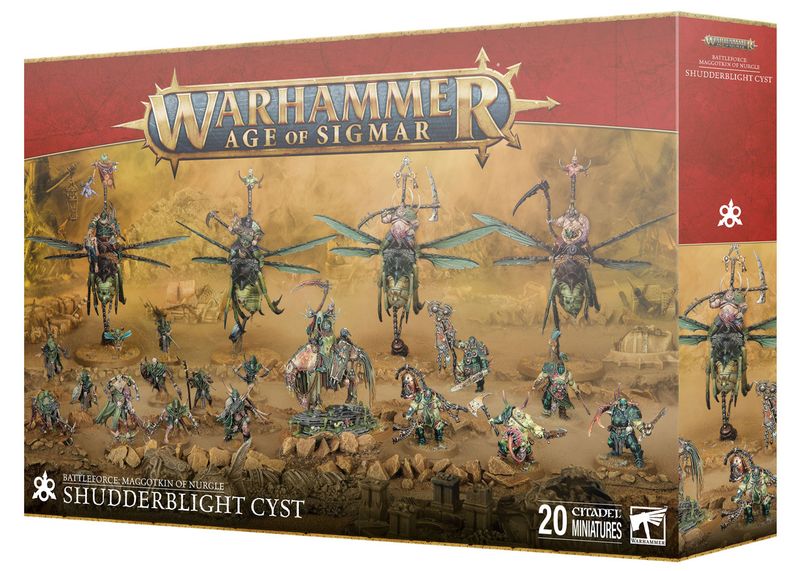 Warhammer Aos Battleforce Maggotkin of Nurgle