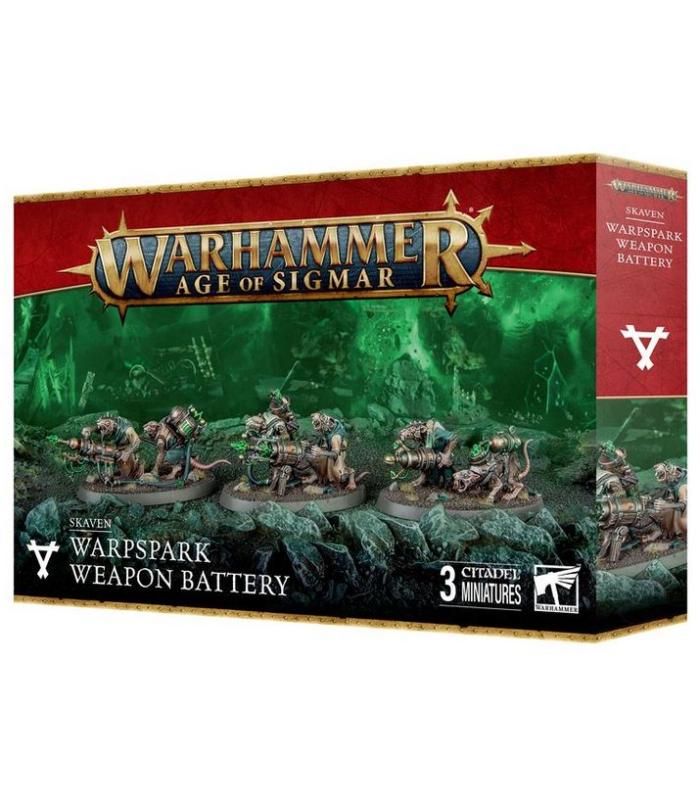 WAOS Skaven: bateria de armas brujas