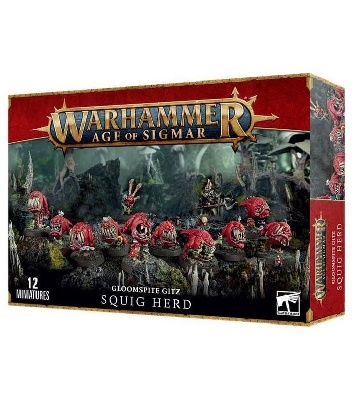 WAOS Gloomspite gitz: manada de garrapatos