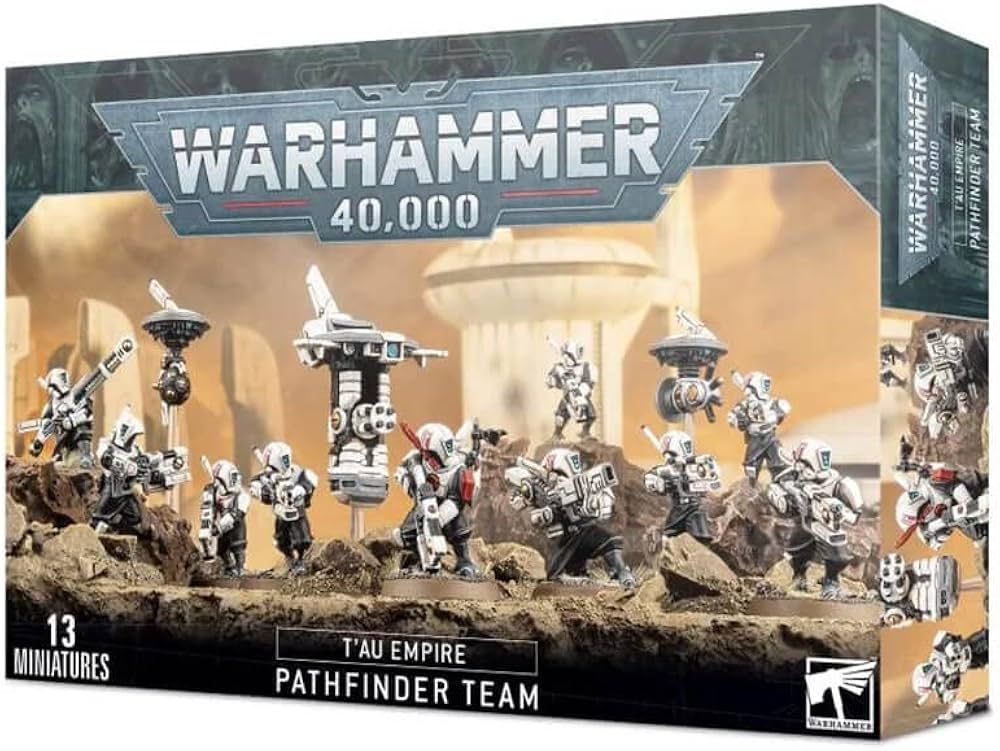 W40k T´AU Empire Equipo de Rastreadores