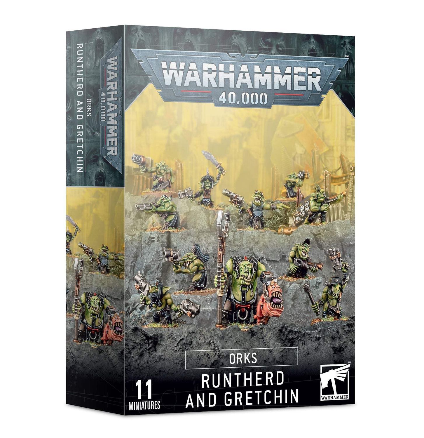 W40k Orks: Kaporal y gretchinz