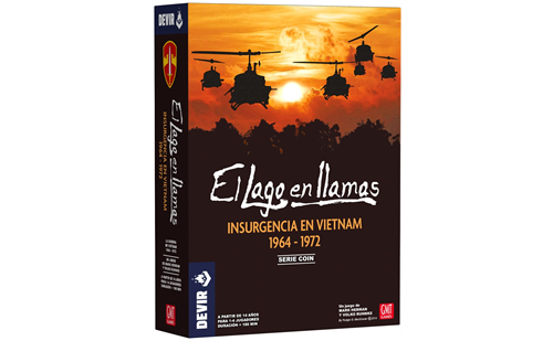 El Lago en llamas