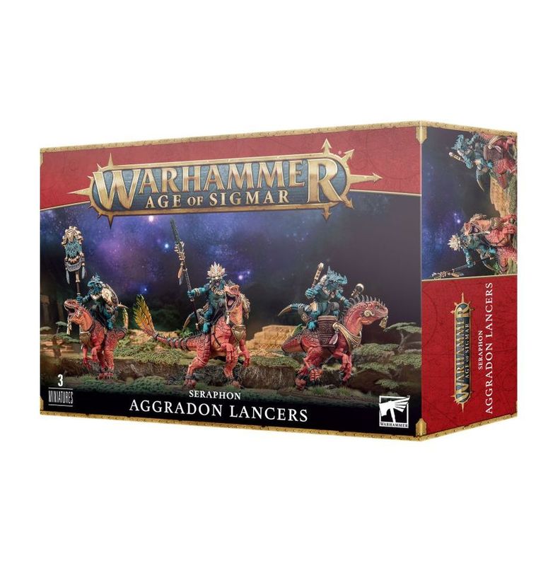 Seraphon: Aggradon lancers