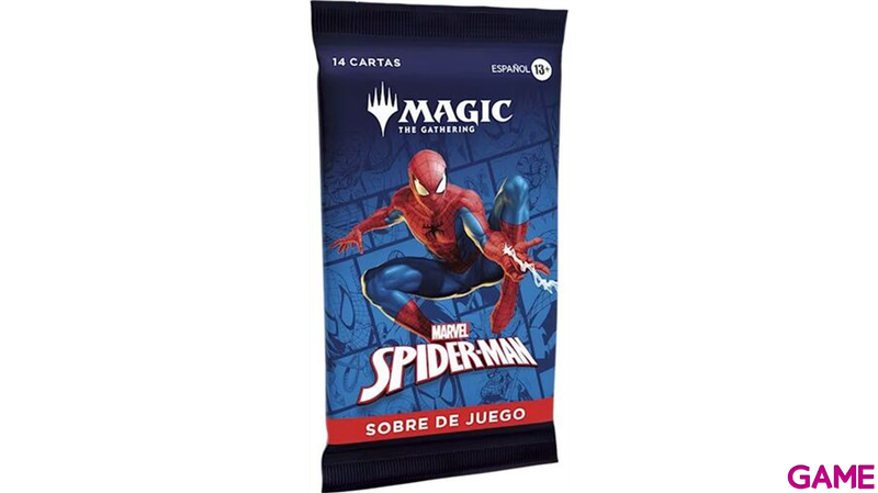 Sobre de juego Spiderman