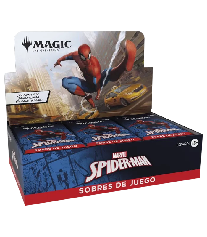 Caja de Sobres Spiderman
