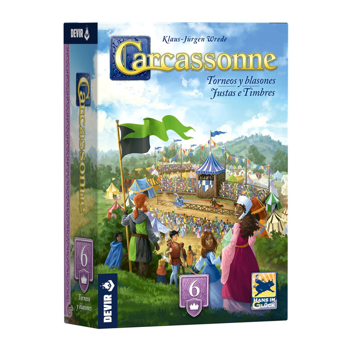 Carcassone Torneos y Blasones