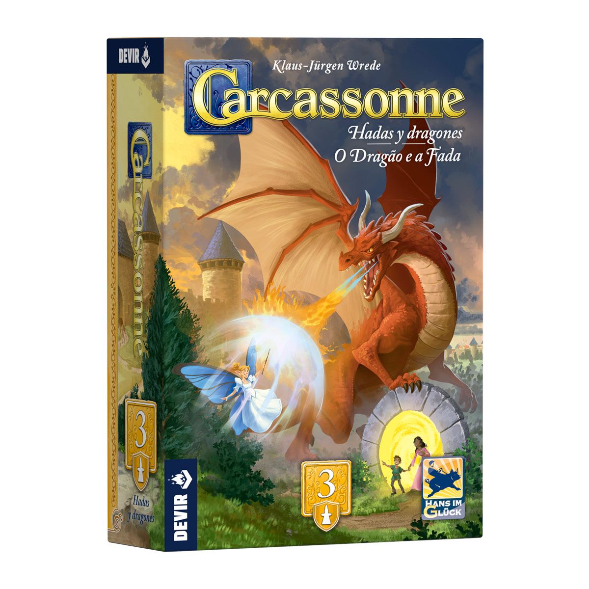 Carcassonne Hadas y dragones