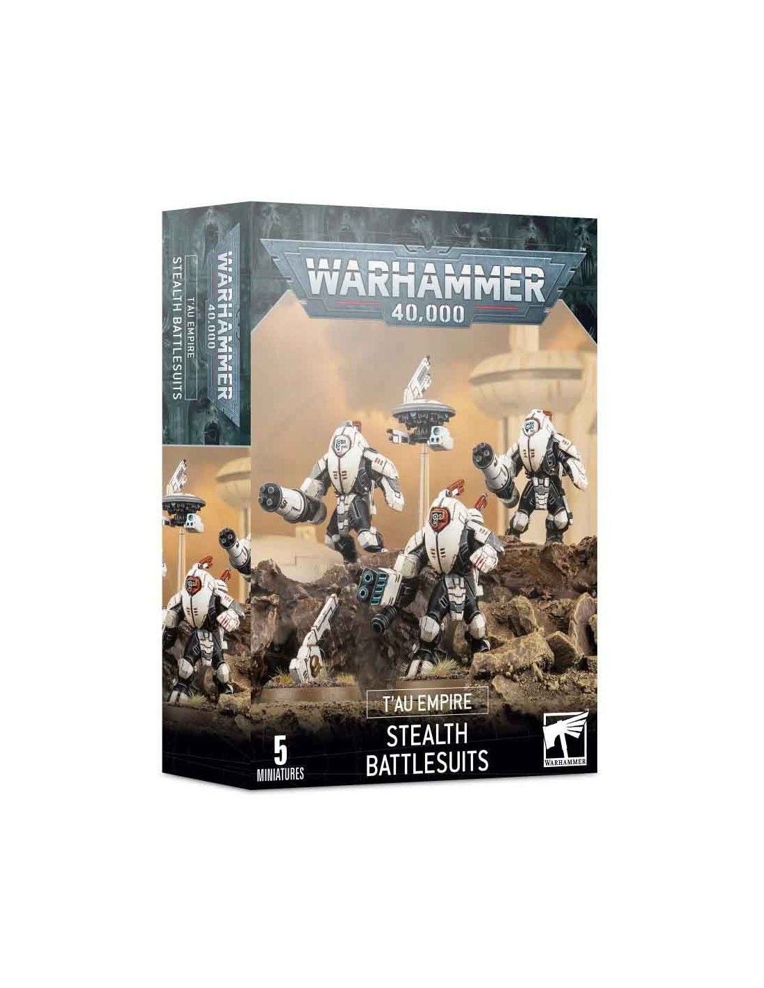 W40k T´AU Empire Exoarmadura sigilo