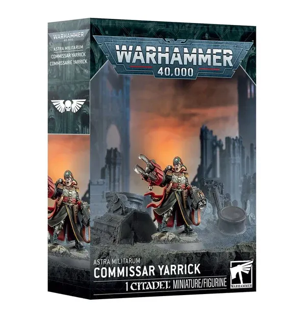 Warhammer 40k: Astra militarum Commissar Yarrick