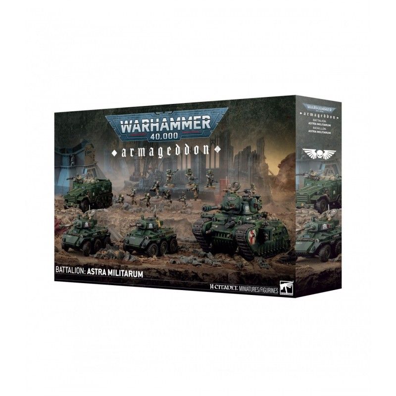 Warhammer 40k Armageddon battalion Astra Militarum