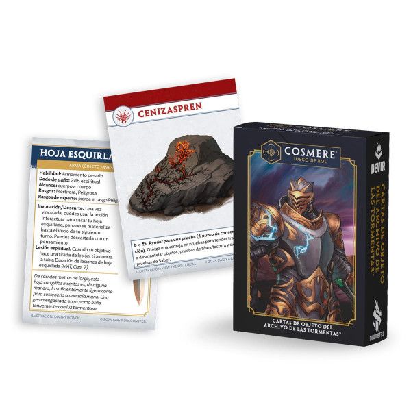 El Archivo de las tormentas: Cartas de objeto