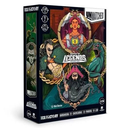 Unmatched: battle of legends Vol III