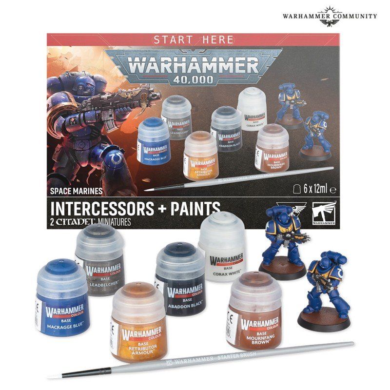 Warhammer 40k Intercesores+pinturas