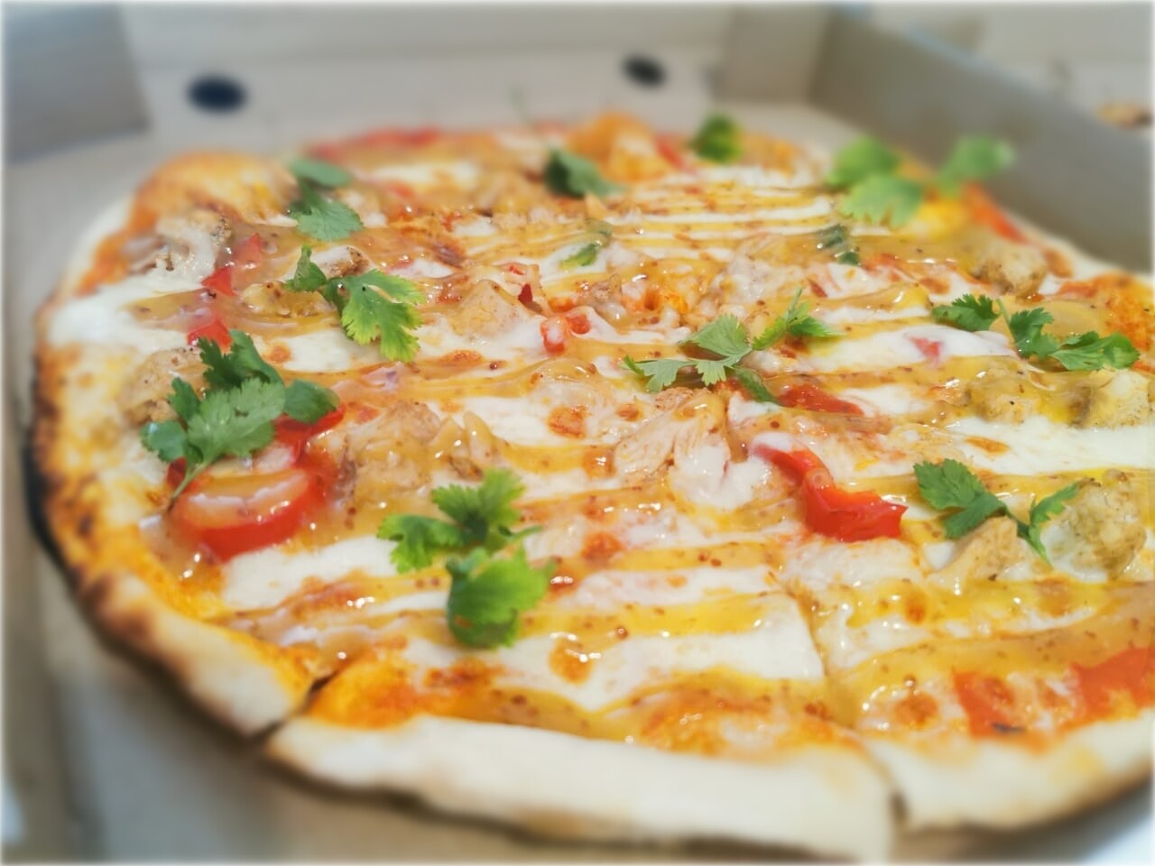 Honey Chicken Pizza I Love Melkies Restaurant Wood Fired Pizza