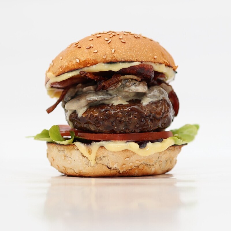 TRUFFLE MUSHROOM BURGER