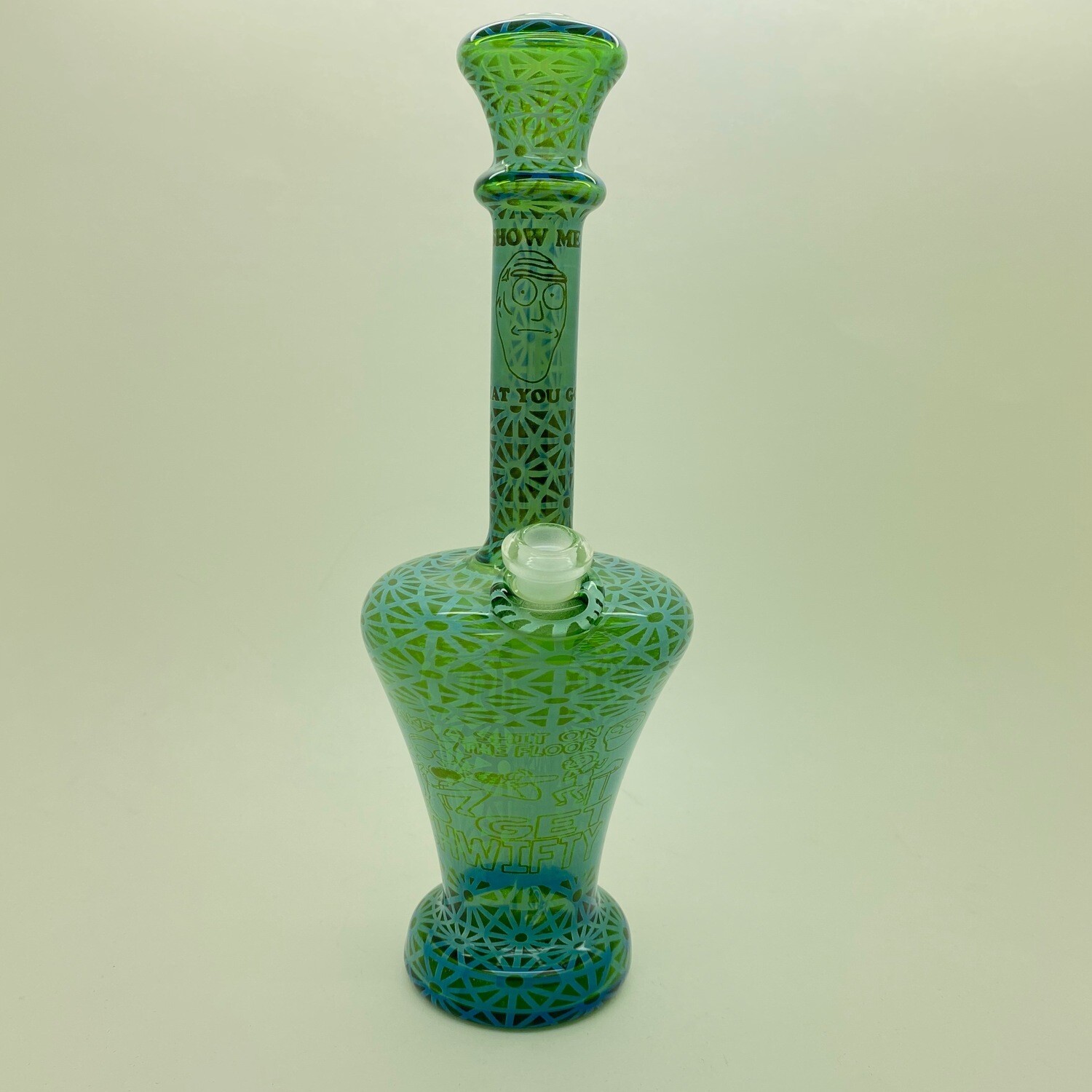 Galactic Glass Fume Tech Vase Rig - Small