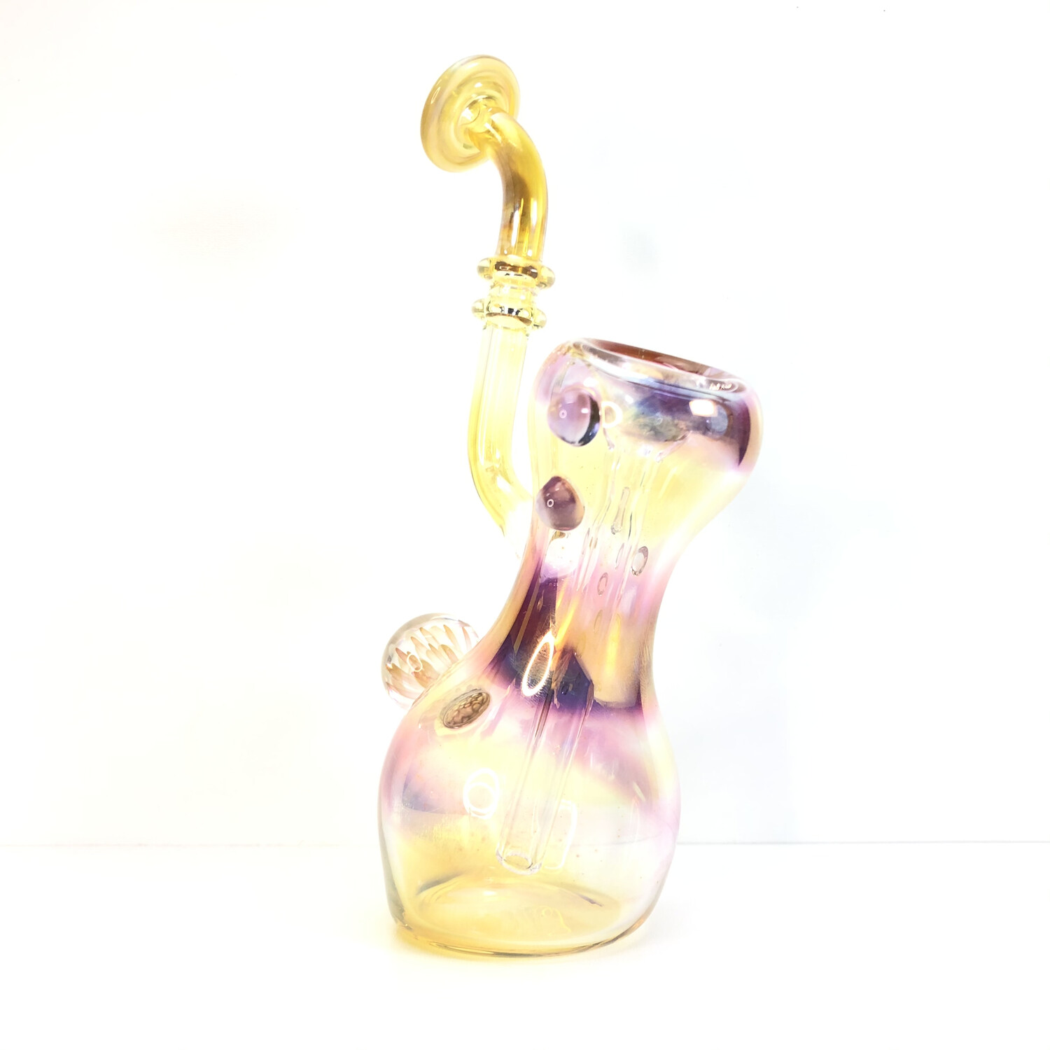 Tyler Smith Classic Fumed Bubbler w/ Implosion Marble