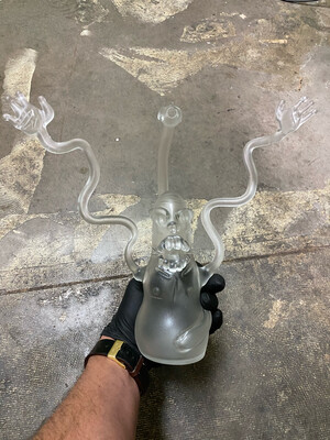 Tyler Smith Clear Blasted Monster Rig w/ Hands