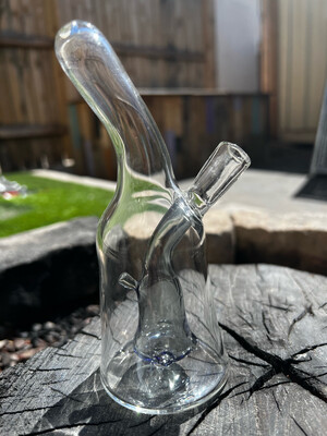 Rush Glass Rig - in-a-bottle  - Transparent Green