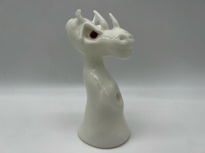 Rush Glass Layback Rhino Jammer - Jet White