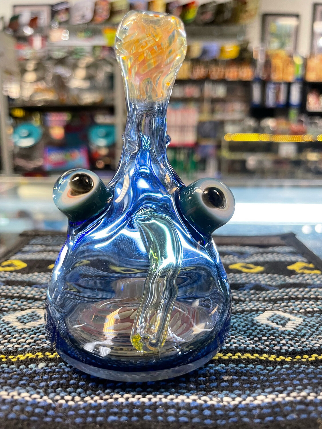 Kevin Who Glass (MK Ultra) 10mm Blue Monster Rig