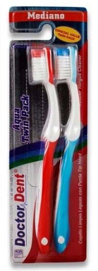 Cepillo Twin Aqua 2x1