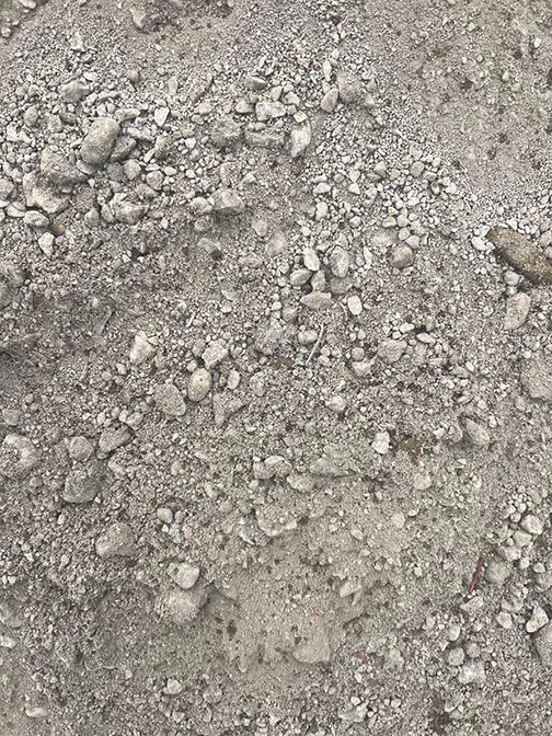 Screened Crushed Concrete with Fines