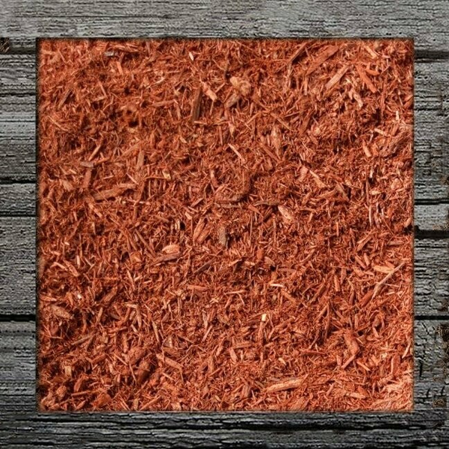 Red Dyed Mulch