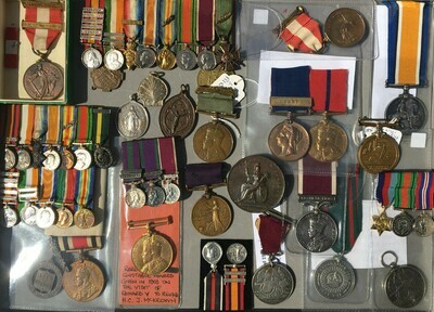 Medals and Medallions and Militaria
