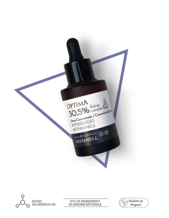 KEENWELL OPTIMA Super Siero concentrato antirughe 30,5% di attivi  