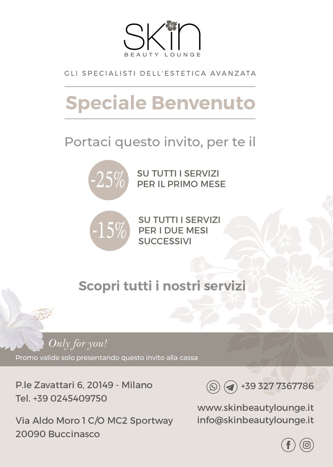 Promozione Speciale Benvenuto