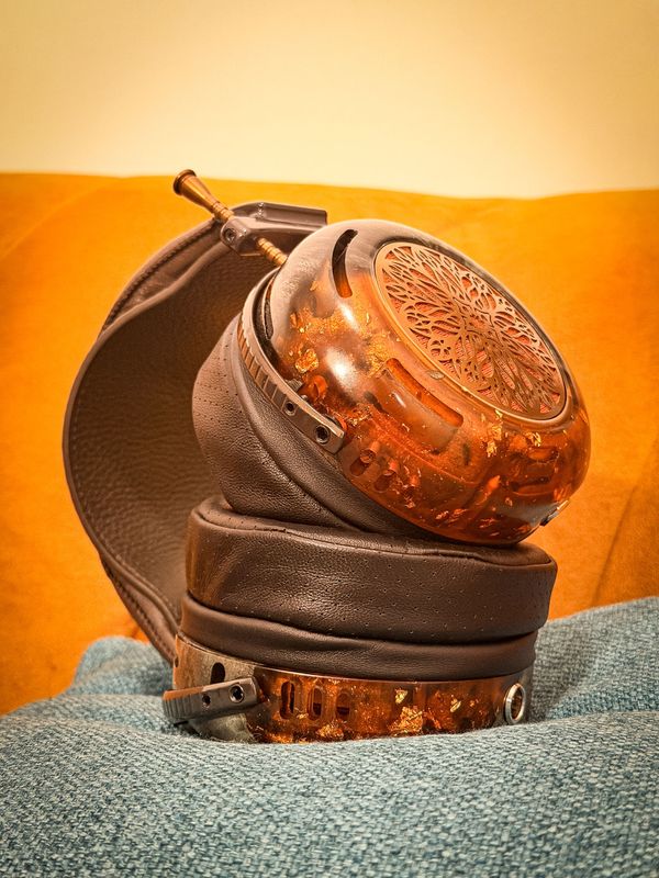 ZMF ATRIUM OPEN édition spéciale unique résine orange stabilisé vert