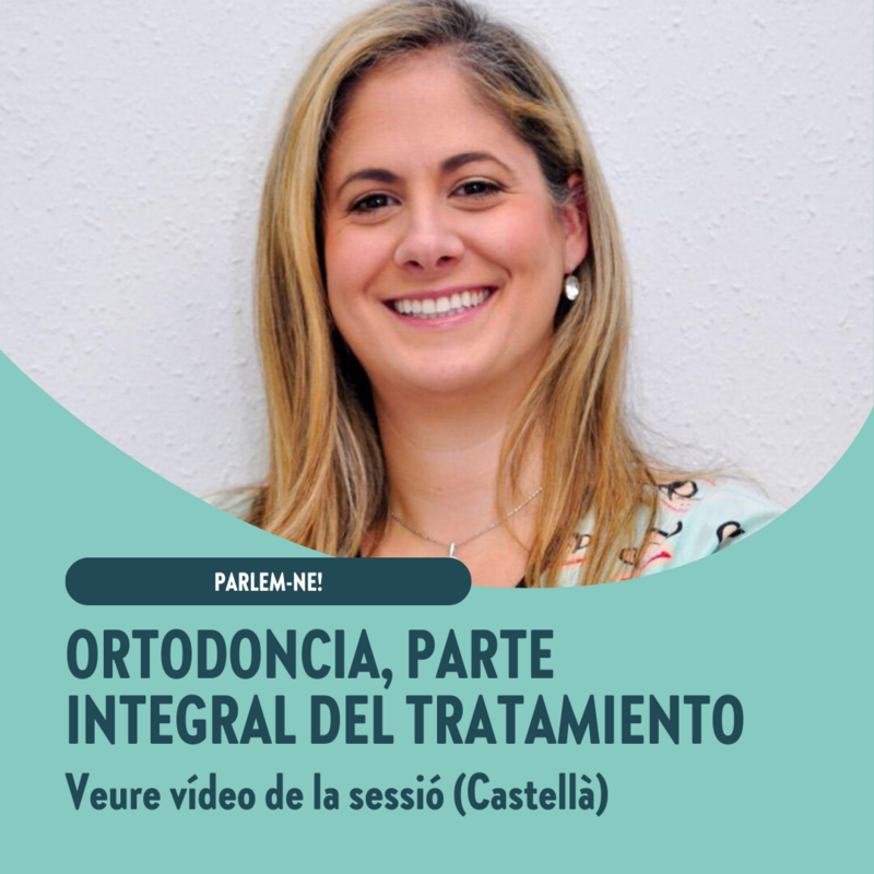 Parlem-ne!: Ortodoncia, parte integral del Tratamiento del Paciente Con Fisura en todas las edades (Vídeo de la sessió)