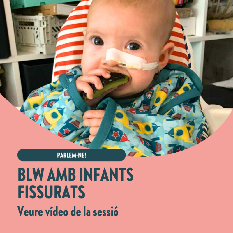 Parlem-ne: BLW amb nens fissurats (vídeo de la sessió)